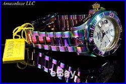 Invicta Mens Grand Diver Automatic Platinum MOP Dial IRIDESCENT Bracelet Watch