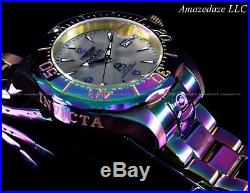Invicta Mens Grand Diver Automatic Platinum MOP Dial IRIDESCENT Bracelet Watch