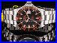 Invicta Mens PRO DIVER AUTOMATIC BLACK RED Dial Silver Bracelet 47mm SS Watch