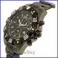 Invicta Mens Python Specialty 6412 Black Stainless-Steel Swiss Chronograph Watch