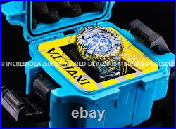 Invicta Mens RESERVE BOLT HERCULES CHRONOGRAPH BLUE Dial Bracelet 56mm Watch