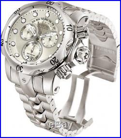 Invicta Mens Reserve Venom Swiss Quartz Chronograph Bracelet Watch WithStrap