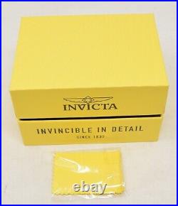 Invicta Mens Slim 48mm Quartz Stainless Steel Bracelet Watch