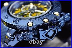 Invicta Mens Subaqua Dark Blue Dial Chronograph 52mm Stainless Steel Watch 34182