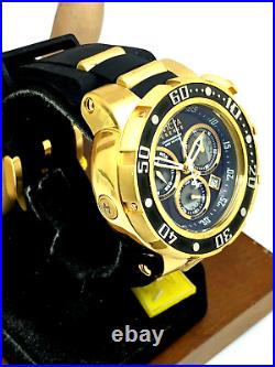 Invicta Mens Watch 21642 Reserve Subaqua Sea Dragon Swiss Black Gold Chronograph