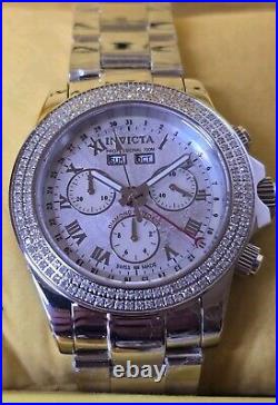 Invicta Meteorite Diamond Men's Swiss Made Speedway Chronograph Watch 2911 40mm