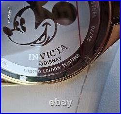 Invicta Mickey Mouse ARMS Limited Ed Sunray Dial Disney mens watch