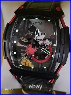 Invicta Mickey Mouse Ghost MECHANICAL Red Disney mens watch