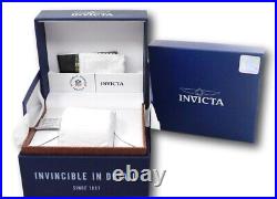Invicta NE Patriots-NFL 58mm Sea Hunter Silvertone Bracelet Auto Mens Watch