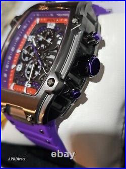 Invicta Next Gen DIABLO S1 Rally Gunmetal / Purple / Red mens watch
