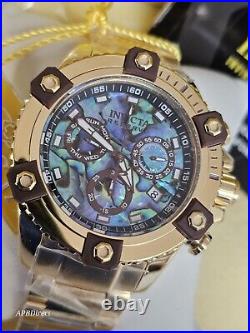 Invicta Octane GOLD LABEL Gold Plated Swiss Z60 Chronograph mens watch