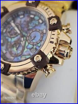 Invicta Octane GOLD LABEL Gold Plated Swiss Z60 Chronograph mens watch