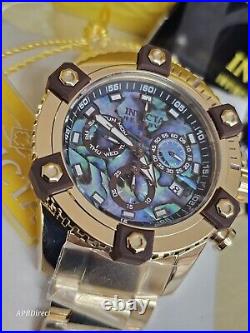 Invicta Octane GOLD LABEL Gold Plated Swiss Z60 Chronograph mens watch