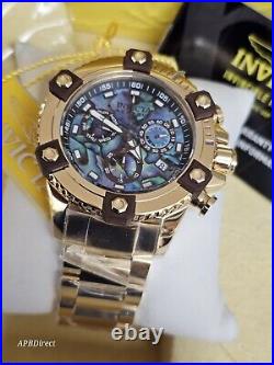 Invicta Octane GOLD LABEL Gold Plated Swiss Z60 Chronograph mens watch