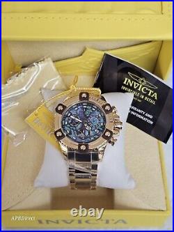 Invicta Octane GOLD LABEL Gold Plated Swiss Z60 Chronograph mens watch