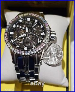 Invicta Open Heart Cristaux Mechanical Simulated Diamond LUME mens Watch