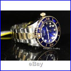 Invicta Pro Diver Automatic Blue Dial Two-tone Stainless Steel Mens Watch 19804