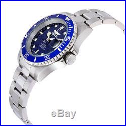 Invicta Pro Diver Blue Dial Stainless Steel Mens Watch 9094OB
