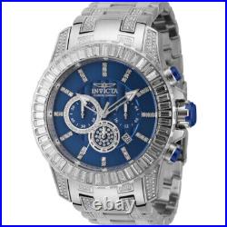 Invicta Pro Diver Chronograph GMT Quartz Crystal Blue Dial Men's Watch 44176