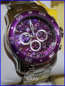 Invicta Pro Diver SCUBA Diamond Edition 25 Stones Chronograph mens watch