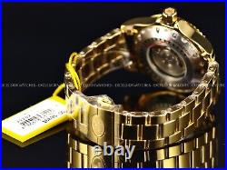 Invicta R150 Tungsten 47mm Case Goldtn Steel Bracelet Sandstone Dial Mens Watch