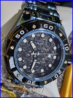 Invicta RIPSAW Reserve Ice Blue / Black Automatic NH35A mens watch