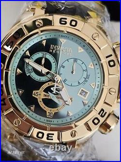 Invicta RIPSAW Reserve Swiss ETA G10.212 AQUA Blue MIRRORED Dial mens watch