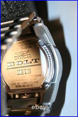 Invicta Reserve 52mm Bolt Zeus Magnum Swiss Quartz Dual Movement Watch 20110