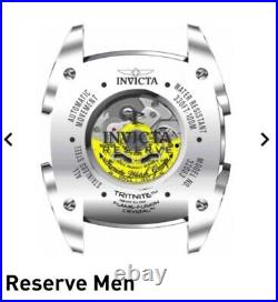 Invicta Reserve Automatic NH35A Gold Plated Case & Bracelet mens watch