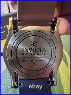 Invicta Reserve Gold Label mens watch 36396