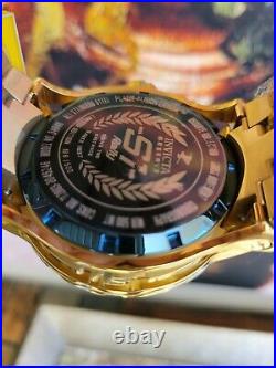 Invicta Reserve Grand S1 Rally Ltd Ed Swiss Mvmt Gold plated Black Diamond Watch