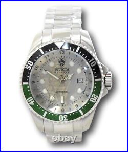 Invicta Reserve Hydromax Automatic Men's 52mm Meteorite Dial Watch 34206 Rare