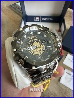 Invicta Reserve MLB New York Mets Men's Watch 51mm, Black 41950 NEW