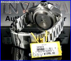Invicta Reserve Men 52mm Hydromax Swiss GMT Stainless St. BLUE DIAL1000 M Watch