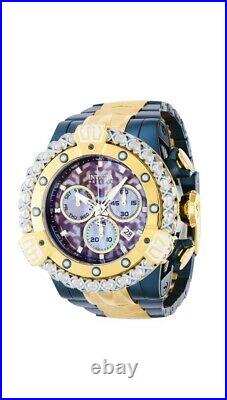 Invicta Reserve Men 52mm Poseidon Fusion Swiss Quartz Chronograph Bracelet Watch