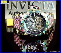 Invicta Reserve Men 52mm Venom Fusion Automatic MOP DIAL Double Open Heart Watch