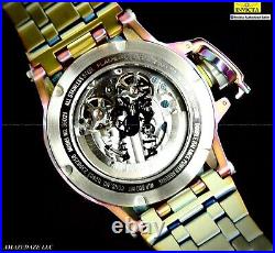 Invicta Reserve Men 52mm Venom Fusion Automatic MOP DIAL Double Open Heart Watch