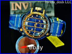 Invicta Reserve Men's 52mm Russian Diver COMPASS BLUE LABEL Blue MOP Dial Watch