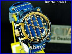 Invicta Reserve Men's 52mm Russian Diver COMPASS BLUE LABEL Blue MOP Dial Watch
