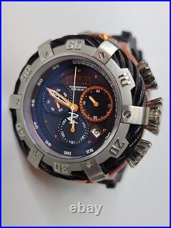 Invicta Reserve Men's Thunderbolt Chronograph Watch Black Orange 27141 54.5mm