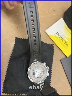 Invicta Reserve Men's Watch VENOM 52mm Chronograph Diver Silicone Band 11708 box