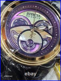 Invicta Reserve S1 ELITE Purple Label Swiss Z60 Chronograph mens watch