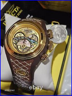 Invicta Reserve S1 RALLY Gold / Black Swiss Z60 Chronograph mens watch