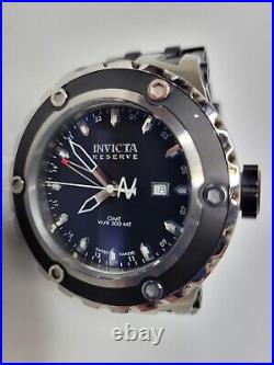 Invicta Reserve Subaqua Men's GMT Watch Black 52mm 6181