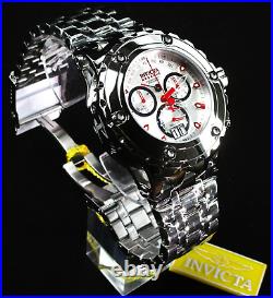 Invicta Reserve Subaqua Specialty Swiss Mvmt Stainless Steel w Red 52mm Watch