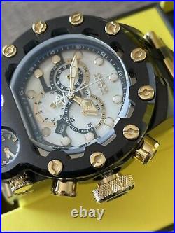 Invicta Reserve Tria Magnum Men's Watch 54mm Black/Gold Swiss Chronograph 43121