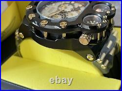 Invicta Reserve Tria Magnum Men's Watch 54mm Black/Gold Swiss Chronograph 43121