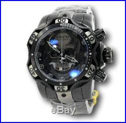 Invicta Reserve Venom Black Skull 30352 Men's 52.5mm Swiss Chronograph Watch