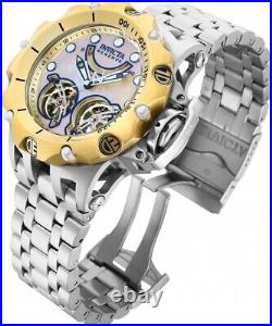 Invicta Reserve Venom Men's Gold Blue Dial Automatic Stainless Steel 51mm Watch