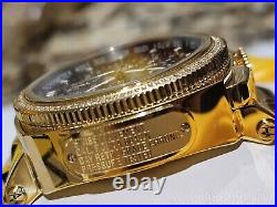 Invicta Russian Diver Gold Plated 15 Year Anniv Limited Ed #197 Mens watch